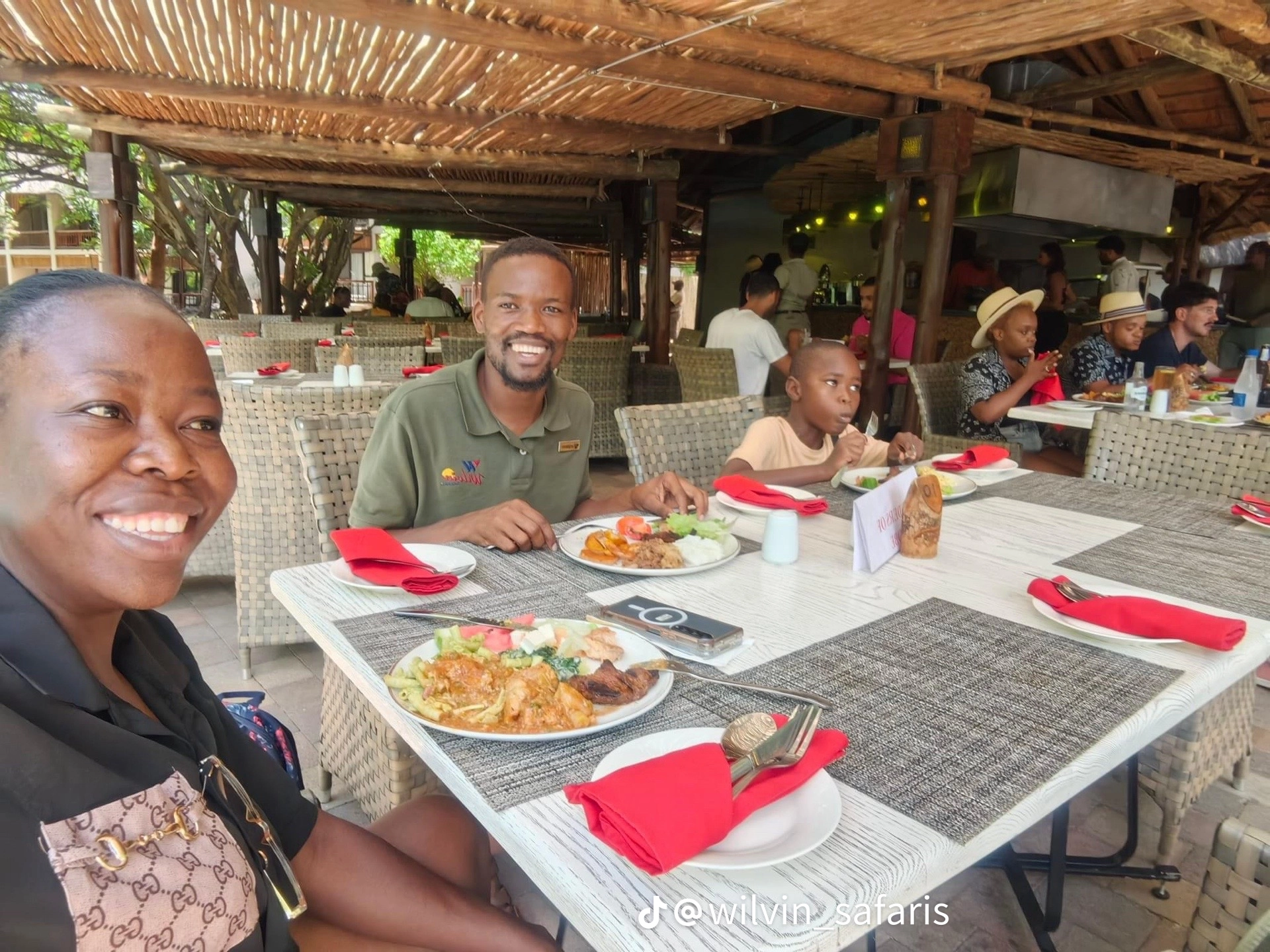 People at Wilvin Safaris